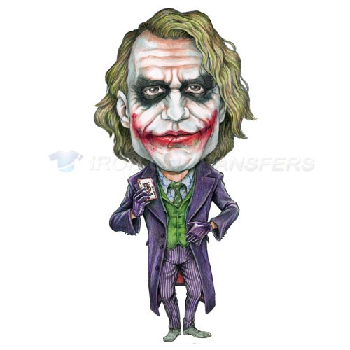 Joker Iron-on Stickers (Heat Transfers)NO.483